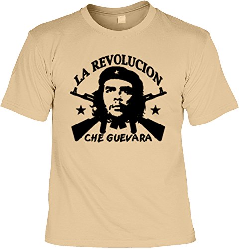 Revolution T-Shirt Che Guevara - La Revolucion (Größe: M) in Sand von Art & Detail Shirt