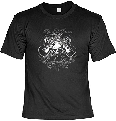 T-Shirt: Rock n Roll Fb schwarz Größe M von Art & Detail Shirt