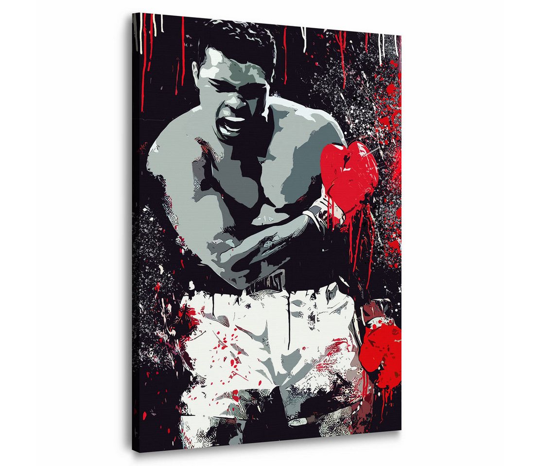 Artedinoi Leinwandbild Boxer Pop Art Ali Sport Leinwandbild Wandbild Kunst XL Artedinoi Leinwandbild Boxer Pop Art Ali Sport Leinwandbild Wandbild Kunst XL von Artedinoi