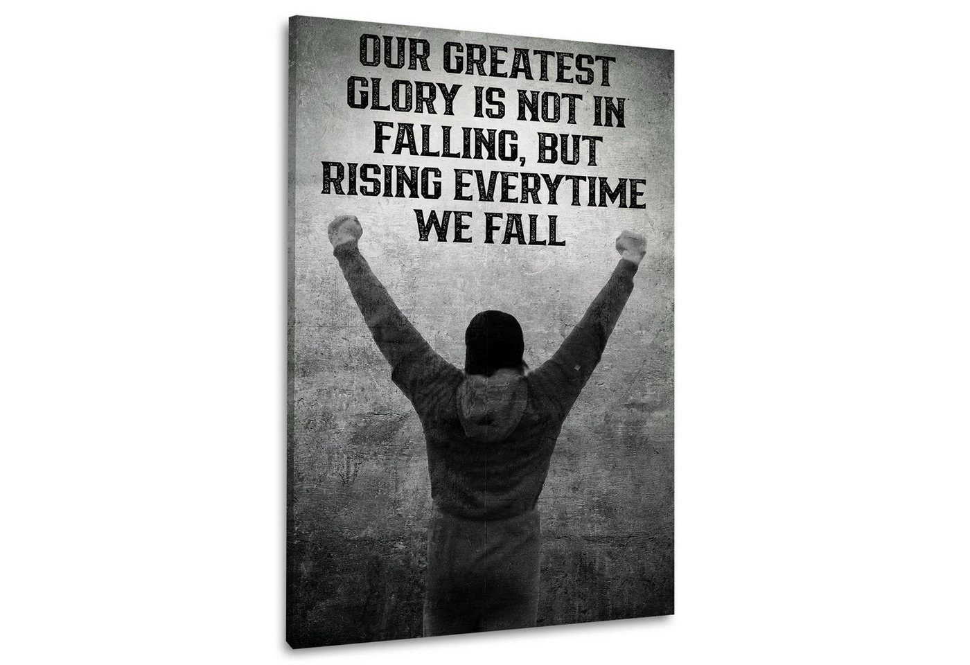 Artedinoi Leinwandbild Motivation Boxer Zitate Sport Wandbild Leinwandbild Kunstdruck XL deko Artedinoi Leinwandbild Motivation Boxer Zitate Sport Wandbild Leinwandbild Kunstdruck XL deko von Artedinoi