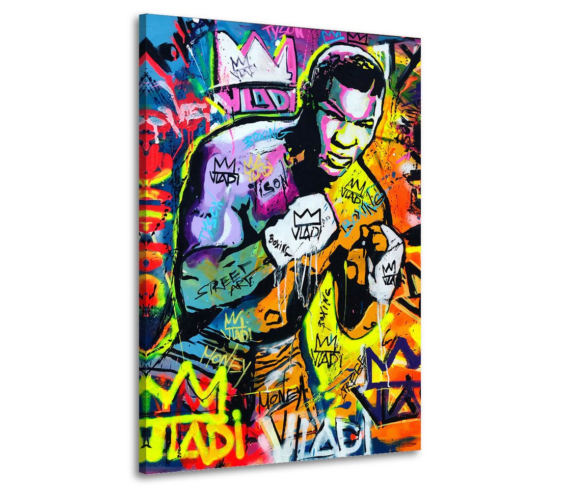 Artedinoi Leinwandbild Pop Art Boxer Sport Wandbild Leinwandbild Deko Kunst XL Artedinoi Leinwandbild Pop Art Boxer Sport Wandbild Leinwandbild Deko Kunst XL von Artedinoi