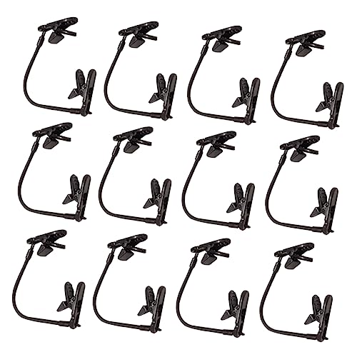 ARTIBETTER 20St Winddichte Hutklammern Eimerhüte Mütze Männer Hutband-Clip Wanderhut Schutz hat Clip Cap Rack Windfeste Hut Sicherung Kappe Halter Cap Holder Halteclip Angelhut-Clip Black von Artibetter