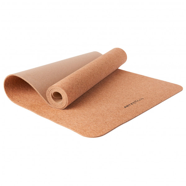 ARTZT vitality - Kork Yogamatte Recycle Plus Gr 180 x 60 x 0,6 cm beige von Artzt Vitality