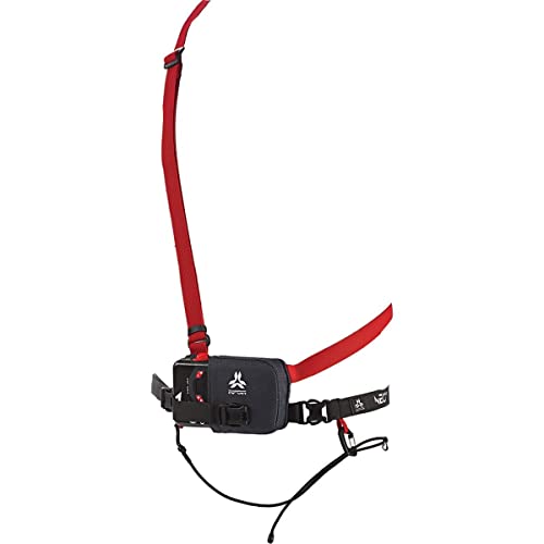 Arva Neo Pro Holster Schwarz, LVs-Geräte, Größe One Size - Farbe Black - Red von Arva