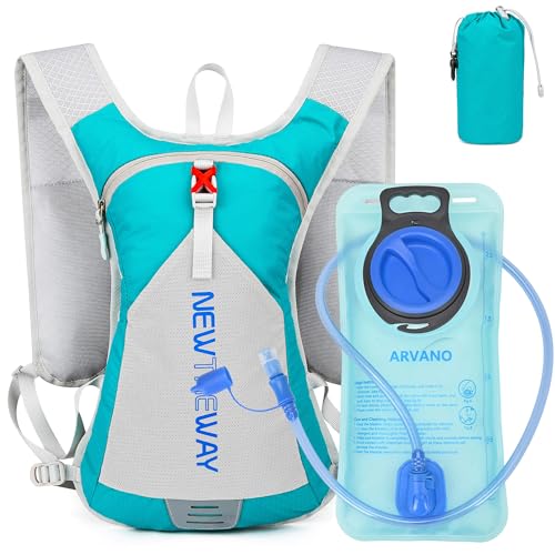 Arvano Trinkrucksack Leichter & Faltbarer Rucksack für Laufen, Radfahren, Wandern für Männer Frauen, Laufweste mit Trinkblase Arvano Trinkrucksack Leichter & Faltbarer Rucksack für Laufen, Radfahren, Wandern für Männer Frauen, Laufweste mit Trinkblase von Arvano