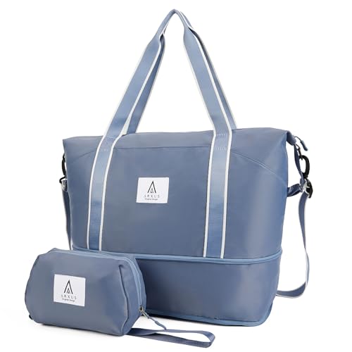Arxus Reisetasche Erweiterbar mit Kulturbeutel, Faltbare Handgepäck Tasche Weekender Reisetaschen Sporttasche für Damen Herren zum Reisen Flugzeug Gym Camping 25L-35L Arxus Reisetasche Erweiterbar mit Kulturbeutel, Faltbare Handgepäck Tasche Weekender Reisetaschen Sporttasche für Damen Herren zum Reisen Flugzeug Gym Camping 25L-35L von Arxus