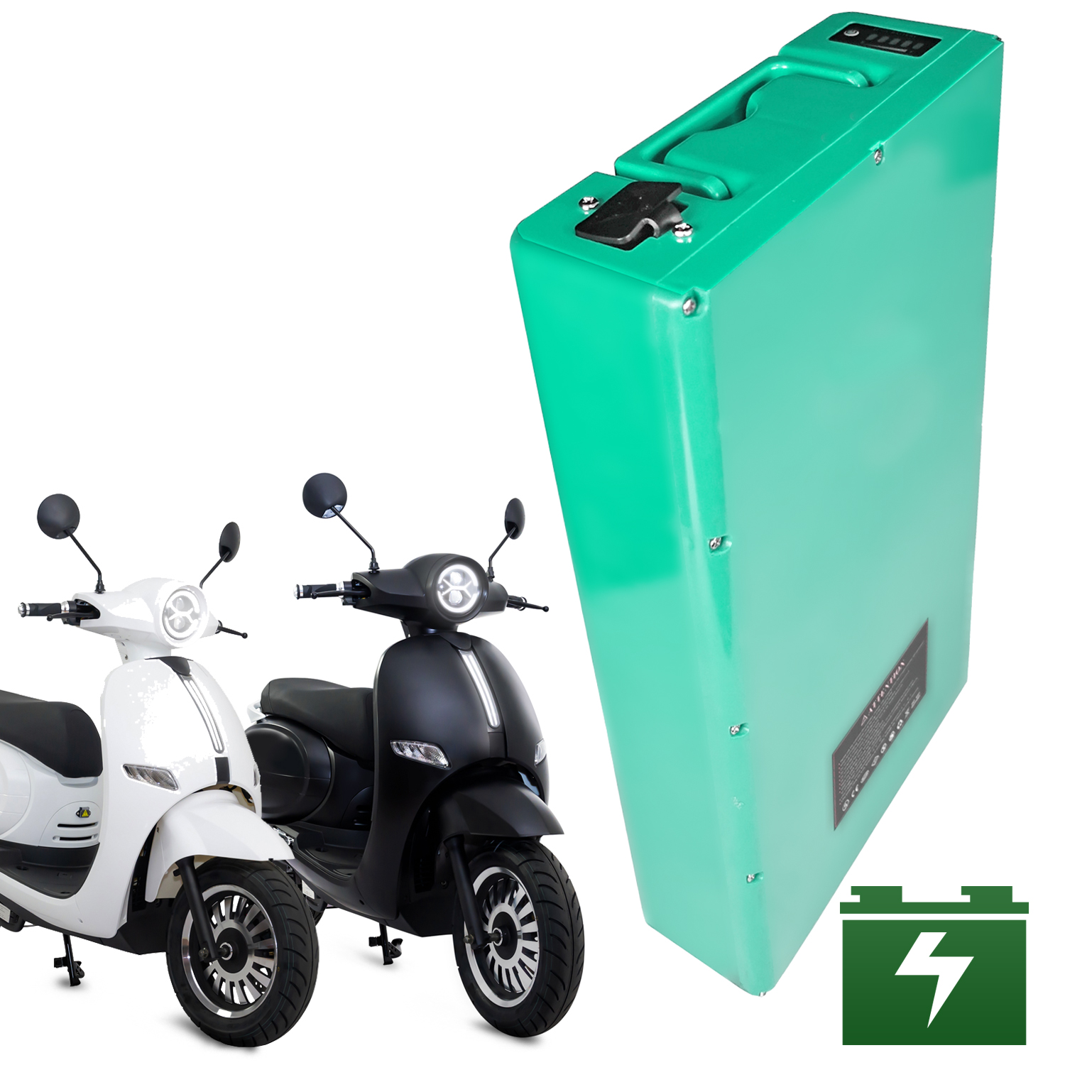 AsVIVA EM2 E-Roller Akku 60V 22.4Ah Li-Ion AsVIVA EM2 E-Roller Akku 60V 22.4Ah Li-Ion von AsVIVA