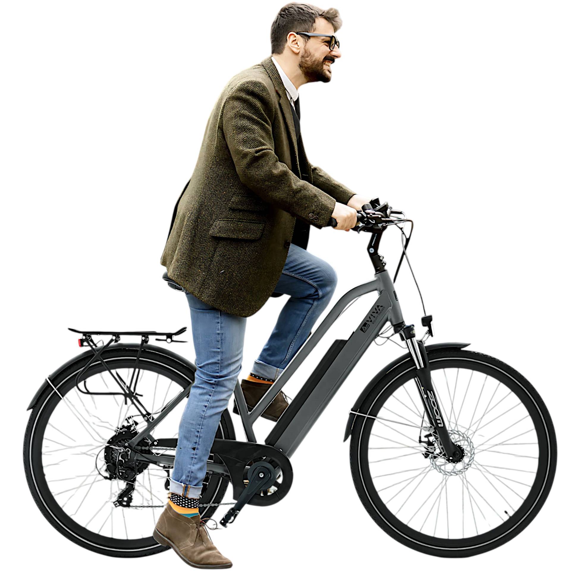 E-Bike CityBike 28 Zoll B15_FBA AsVIVA 36V Trekkingrad Elektrofahrrad Pedelec grau E-Bike CityBike 28 Zoll B15_FBA AsVIVA 36V Trekkingrad Elektrofahrrad Pedelec grau von AsVIVA