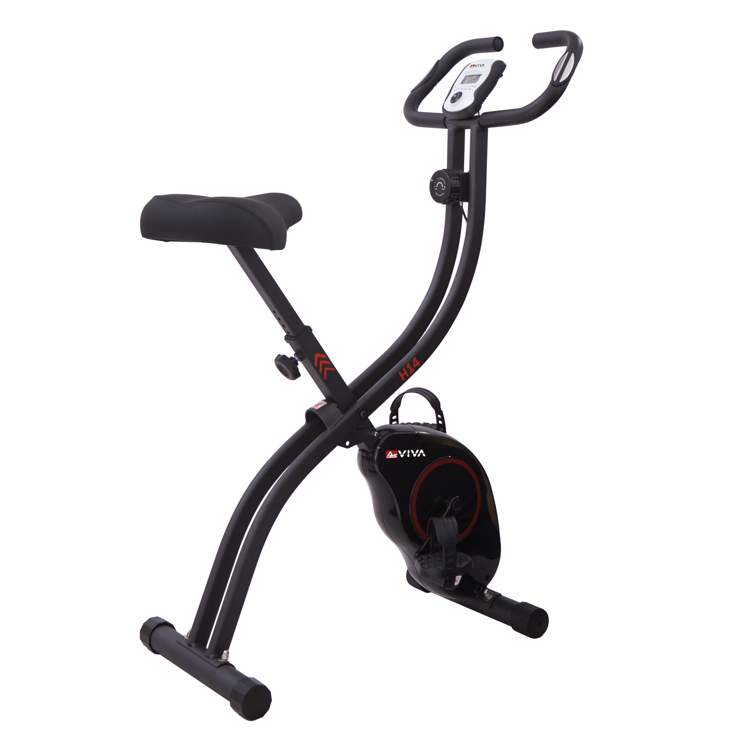 Heimtrainer & X-Bike AsVIVA H14 schwarz von AsVIVA