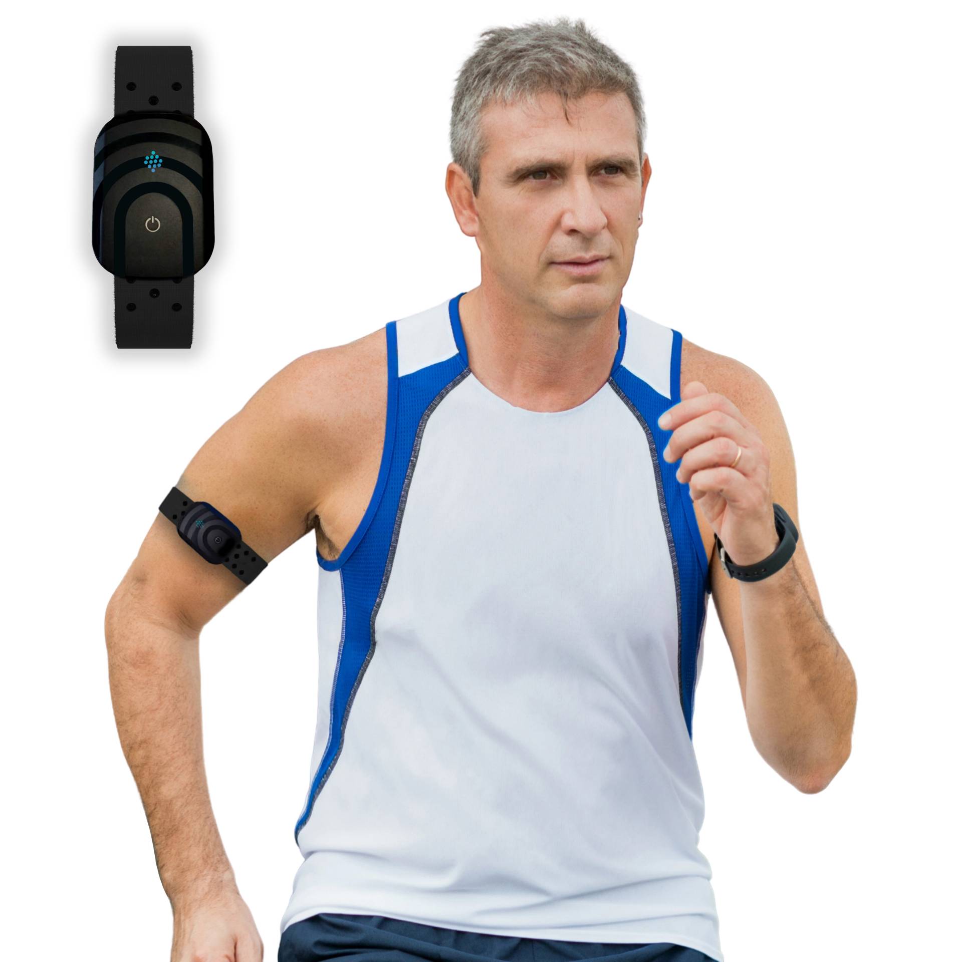 Herzfrequenz-Armband AWS01 Herzfrequenzmesser Armband per Bluetooth & Sensor LED Herzfrequenz-Armband AWS01 Herzfrequenzmesser Armband per Bluetooth & Sensor LED von AsVIVA