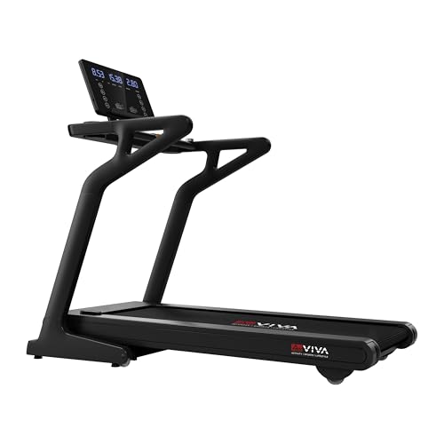 Laufband AsVIVA T20 Cardio Pro Runner | Hochwertiges Laufband mit integriertem Lautsprecher | Steigung bis 15% | 8-Zonen Dämpfungstechnologie | Fitness-Computer | Max. Gewichtsbelastung 150 kg von AsVIVA