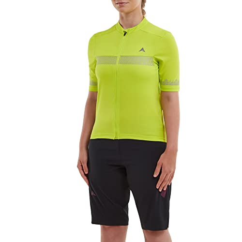 Altura Women's NIGHTVISION KURZARMRADTRIKOT Trikot SS, Limette, 10 von Altura