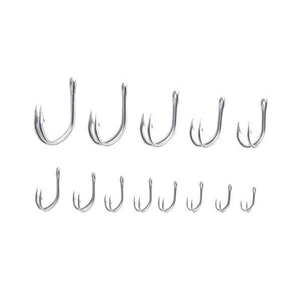 Asari Big Game Double Hook Silber 1/0 Asari Big Game Double Hook Silber 1/0 von Asari