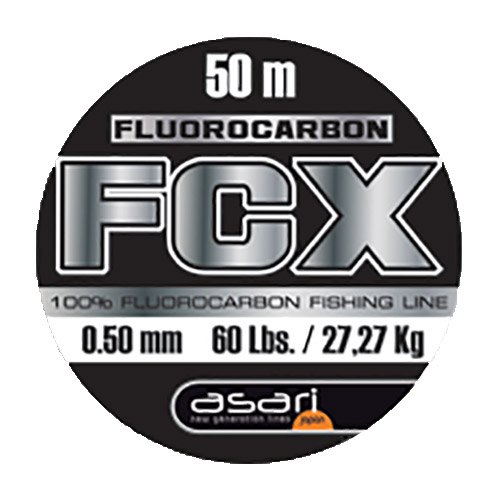Asari Fcx Fluorocarbon 30 M Schwarz 0.700 mm von Asari