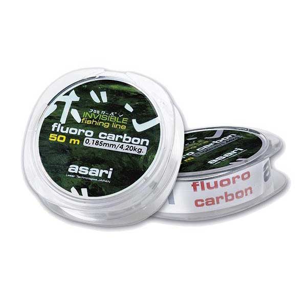 Asari Invisible Fluorocarbon 50 M Weiß 0.460 mm von Asari