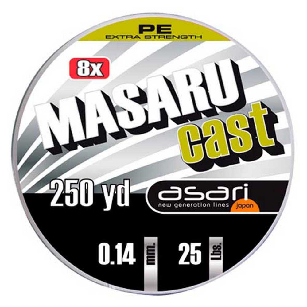 Asari Masaru Cast Braided Line 230 M Grün 0.140 mm von Asari