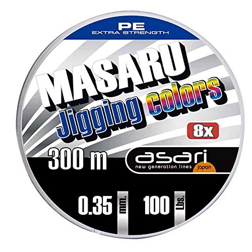 Asari - Masaru Jigging Colors 300, Mehrfarbig, Größe 0,450 mm Asari - Masaru Jigging Colors 300, Mehrfarbig, Größe 0,450 mm von Asari