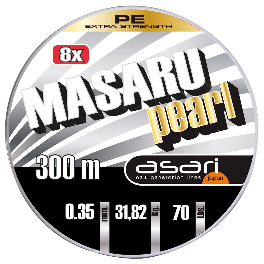 Asari Masaru Pearl Braided Line 300 M Grün 0.120 mm von Asari