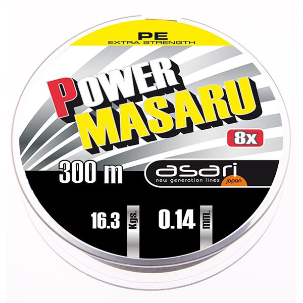 Asari Power Masaru Braided Line 300 M Grün 0.120 mm von Asari