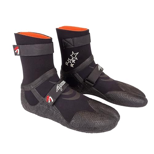 Ascan Star Mega 6mm. Sehr komfortabler und Warmer Split-Toe Schuh mit Thermofutter. Sehr Flexible CR-Sohle. Besonders guter Halt durch getrennten Zehbereich. wasserdichte und verstärkte Nähte (42) von Ascan