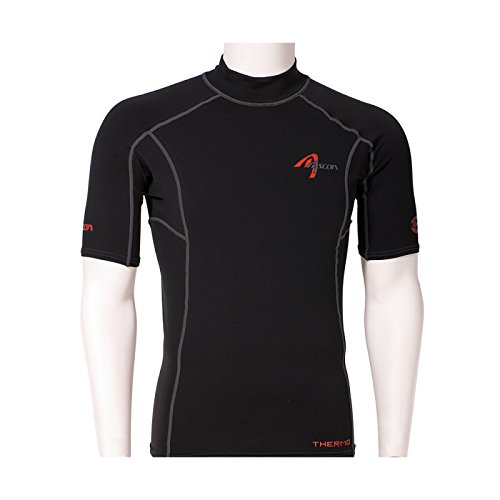 Ascan Thermoshirt Shirt Kurzarm Thermo Unterzieher UV-Schutz (XL) von Ascan