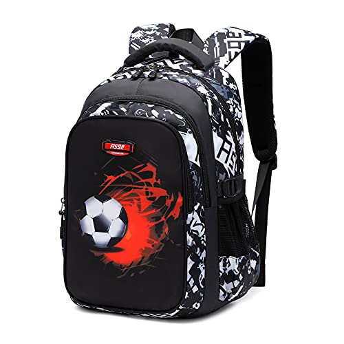 Asge Schulrucksack Jungen Teenager Schulranzen Mädchen 3 5 Klasse Ranzen Ergonomischem Kinder Fußball Druck Rucksäcke 8 10 15 Jahre School Bags for Boys Wasserdicht für Schultaschen Schule Asge Schulrucksack Jungen Teenager Schulranzen Mädchen 3 5 Klasse Ranzen Ergonomischem Kinder Fußball Druck Rucksäcke 8 10 15 Jahre School Bags for Boys Wasserdicht für Schultaschen Schule von Asge