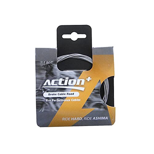 ASHIMA Unisex-Adult Filo Freno Shimano Road 1,5x1700mm-Cavo Action+, Nero, Einheitsgröße ASHIMA Unisex-Adult Filo Freno Shimano Road 1,5x1700mm-Cavo Action+, Nero, Einheitsgröße von Ashima