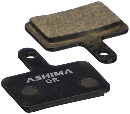 ASHIMA Unisex-Adult Pastiglie Organiche per Impianto DEORE XT2010 Shimano, Nero, Taglia unica von Ashima