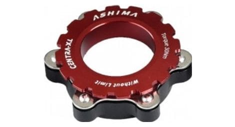 ashima center lock xl adapter 6 locher rot von Ashima