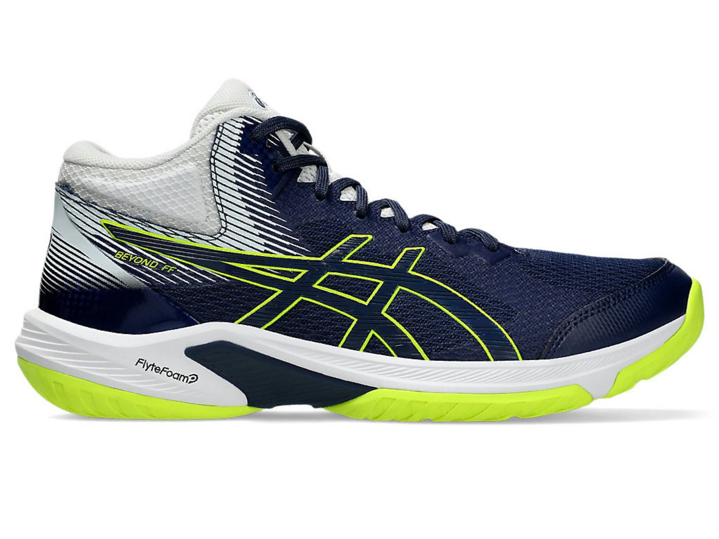 Asics BEYOND FF MT IMPERIAL/WHITE Hallenschuh Asics BEYOND FF MT IMPERIAL/WHITE Hallenschuh von Asics