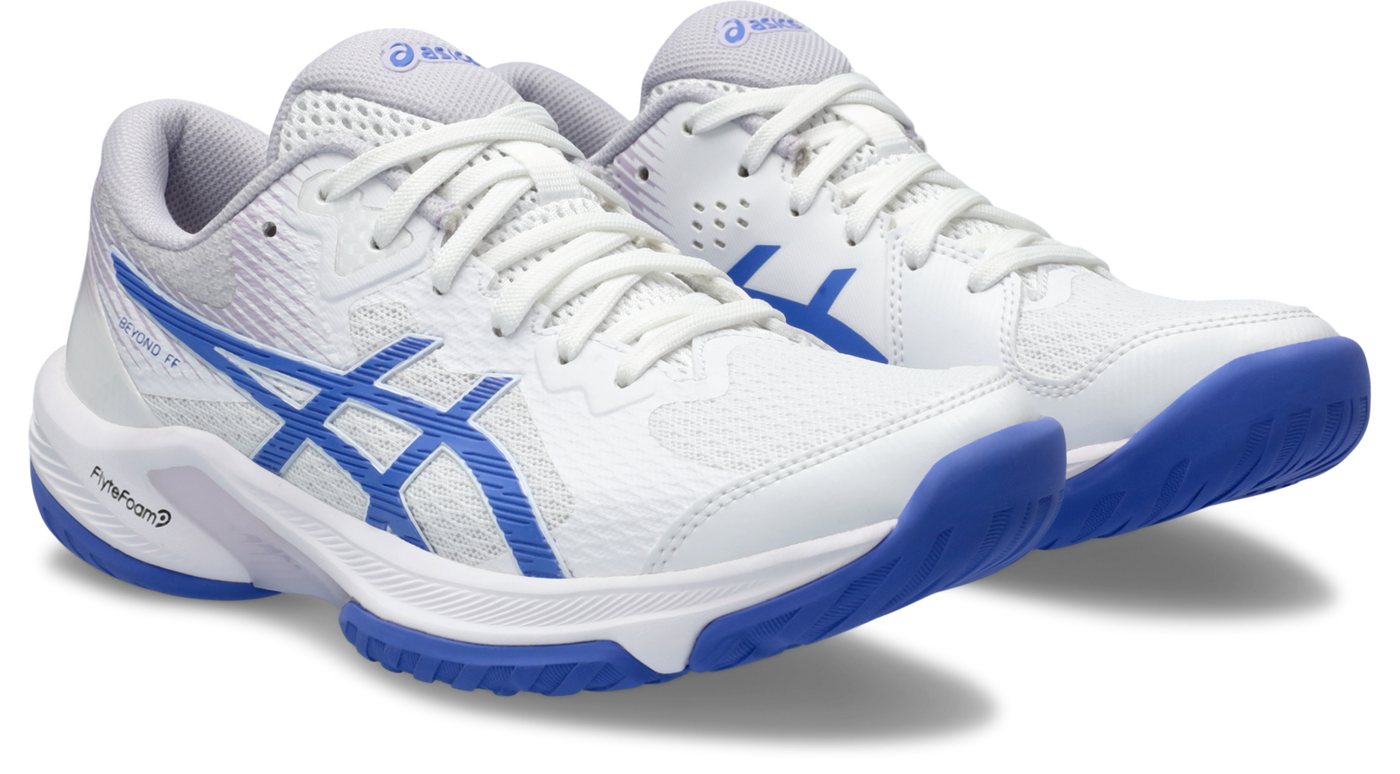 Asics BEYOND FF WHITE/DIVE BLUE Handballschuh von Asics