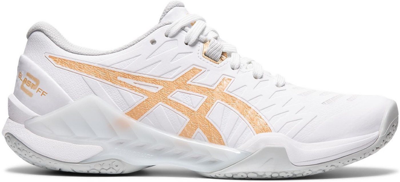Asics BLAST FF 2 WHITE/DIVE BLUE Handballschuh Asics BLAST FF 2 WHITE/DIVE BLUE Handballschuh von Asics