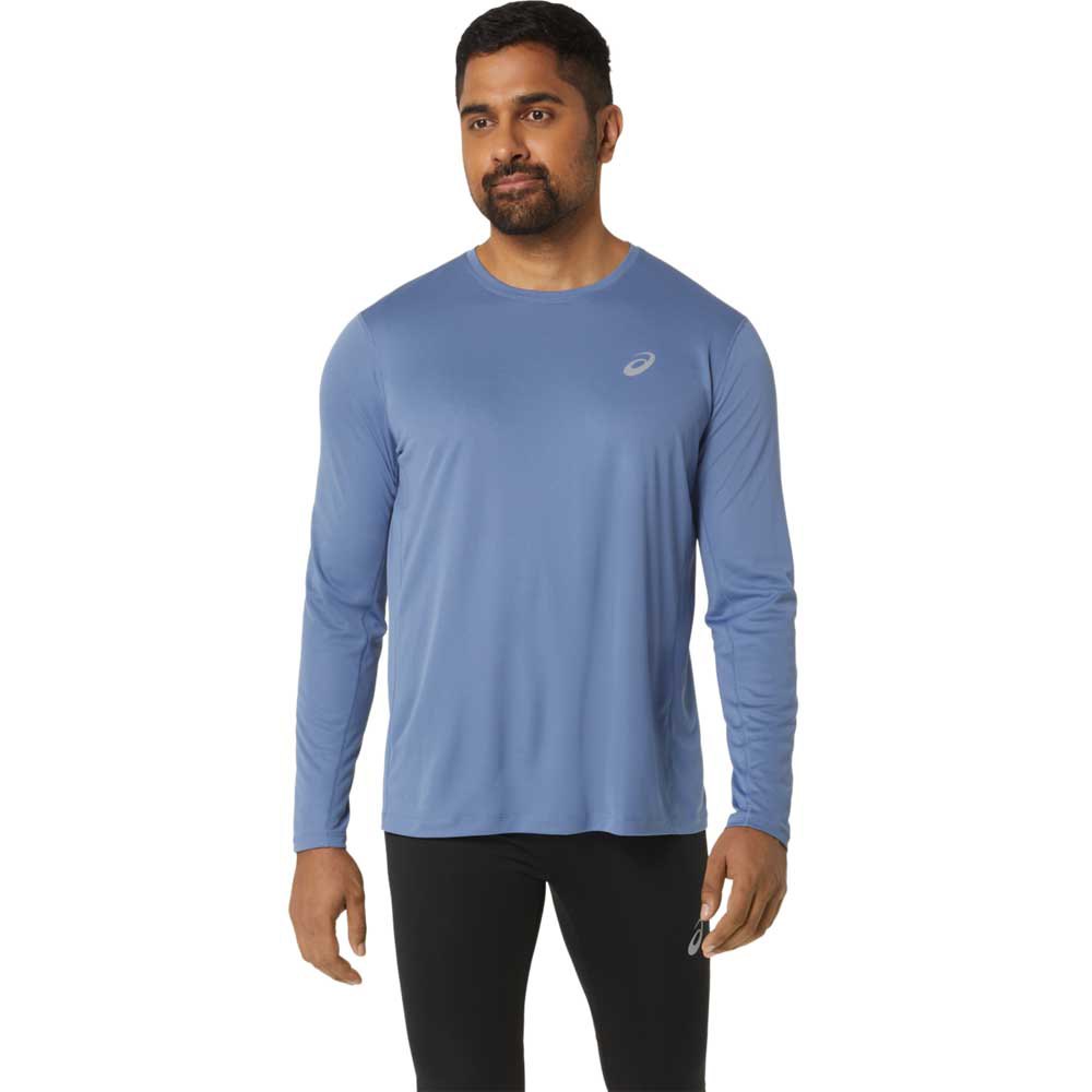 Asics Core Long Sleeve T-shirt Blau S Mann von Asics