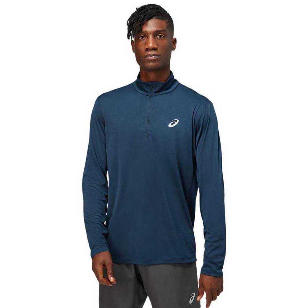 Asics Core Running Long Sleeve T-shirt Blau S Mann von Asics