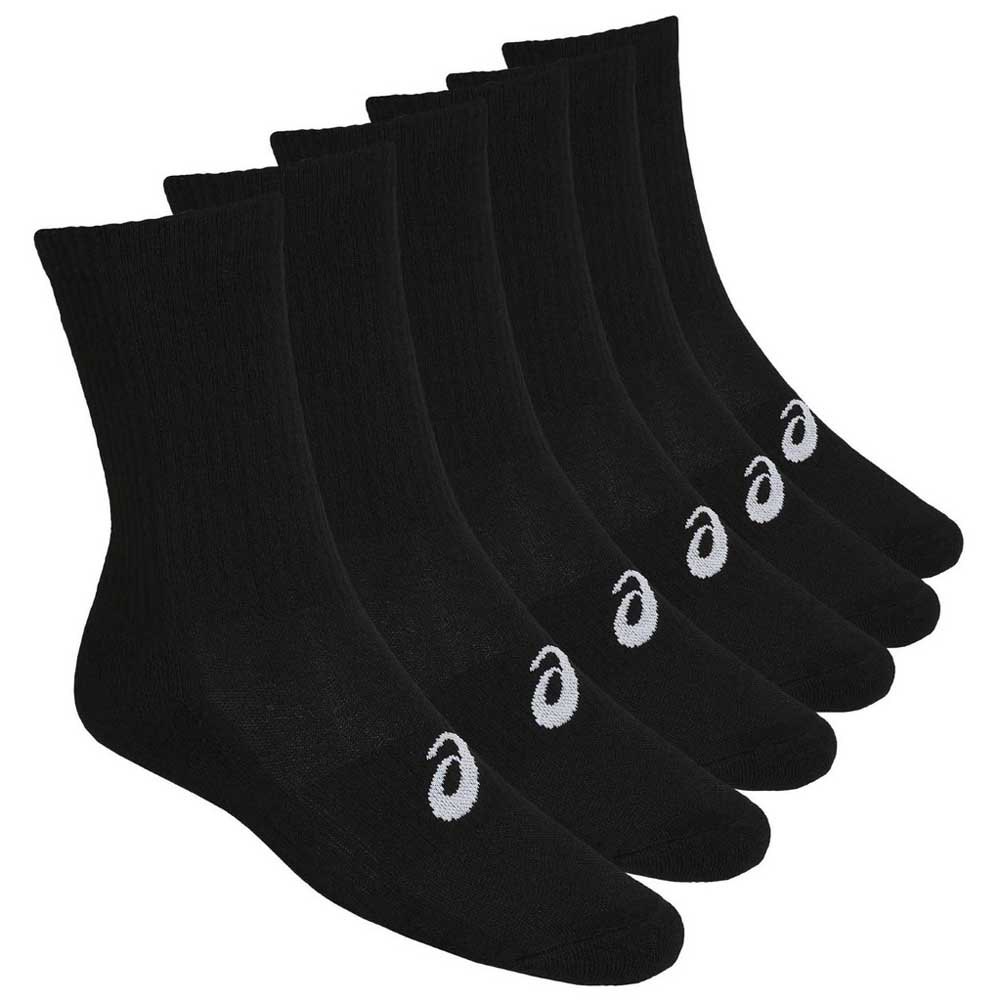 Asics Crew Socks 6 Pairs Schwarz EU 39-42 Mann von Asics