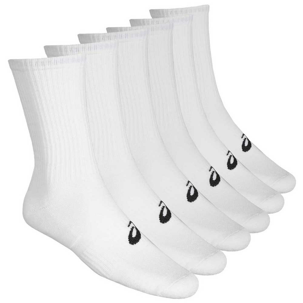 Asics Crew Socks 6 Pairs Weiß EU 39-42 Mann von Asics