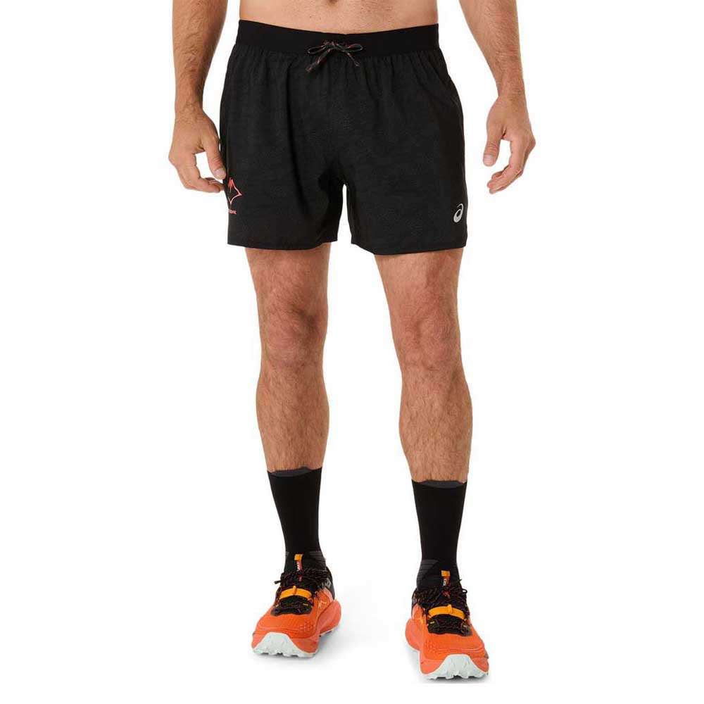 Asics Fujitrail All Over Print 5in Shorts Schwarz L Mann Asics Fujitrail All Over Print 5in Shorts Schwarz L Mann von Asics