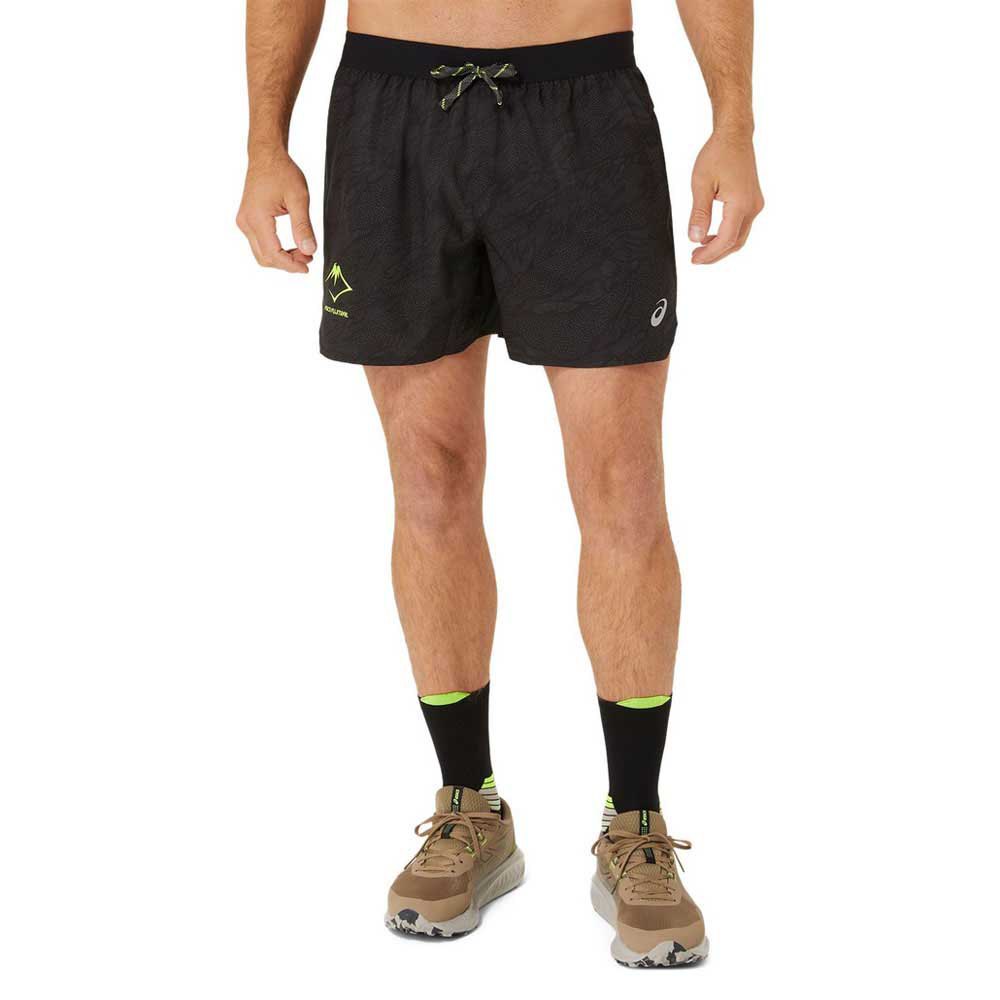 Asics Fujitrail All Over Print 5inch Shorts Schwarz S Mann Asics Fujitrail All Over Print 5inch Shorts Schwarz S Mann von Asics