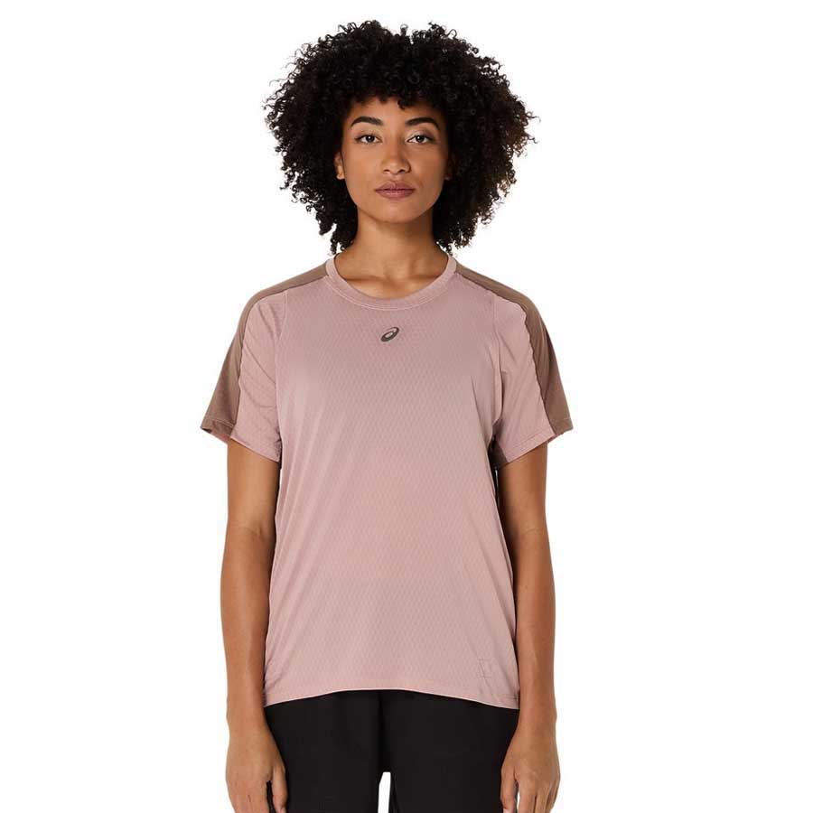Asics Fujitrail Elite Short Sleeve T-shirt Rosa S Frau Asics Fujitrail Elite Short Sleeve T-shirt Rosa S Frau von Asics