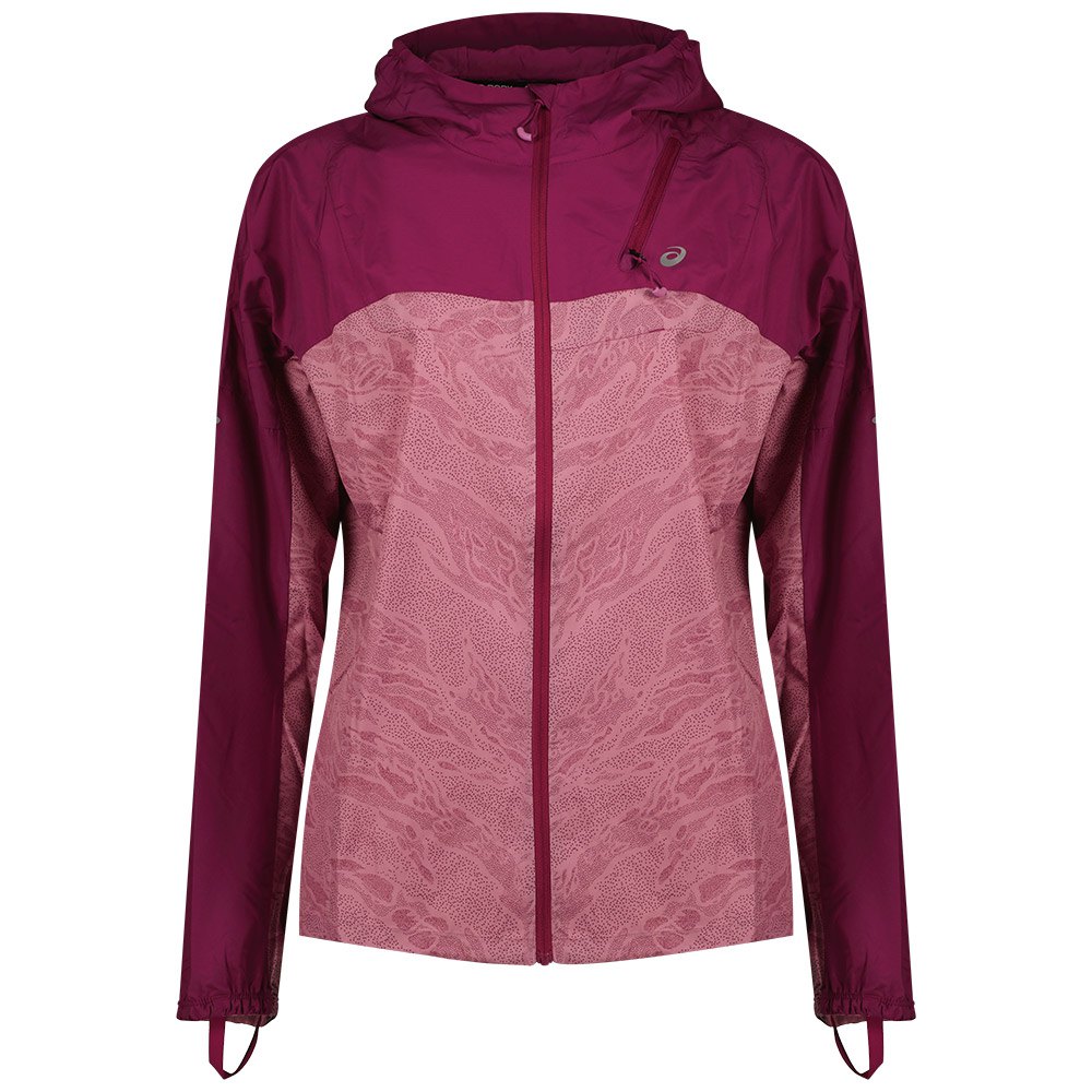Asics Fujitrail Packable Windbreaker Jacket Rosa M Frau Asics Fujitrail Packable Windbreaker Jacket Rosa M Frau von Asics