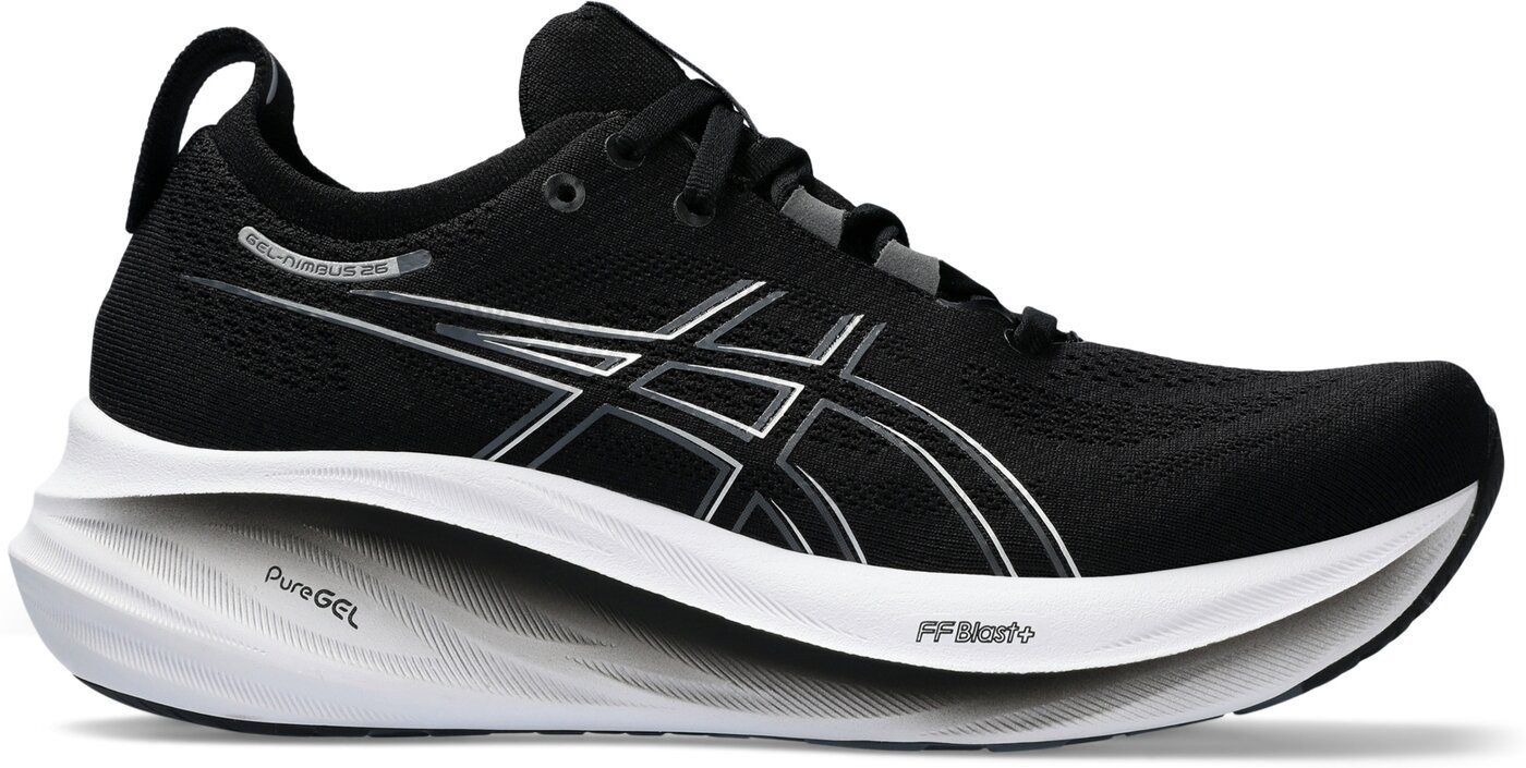 Asics GEL-NIMBUS 26 - Damen Laufschuhe - Black/Graphite Grey Laufschuh Asics GEL-NIMBUS 26 - Damen Laufschuhe - Black/Graphite Grey Laufschuh von Asics