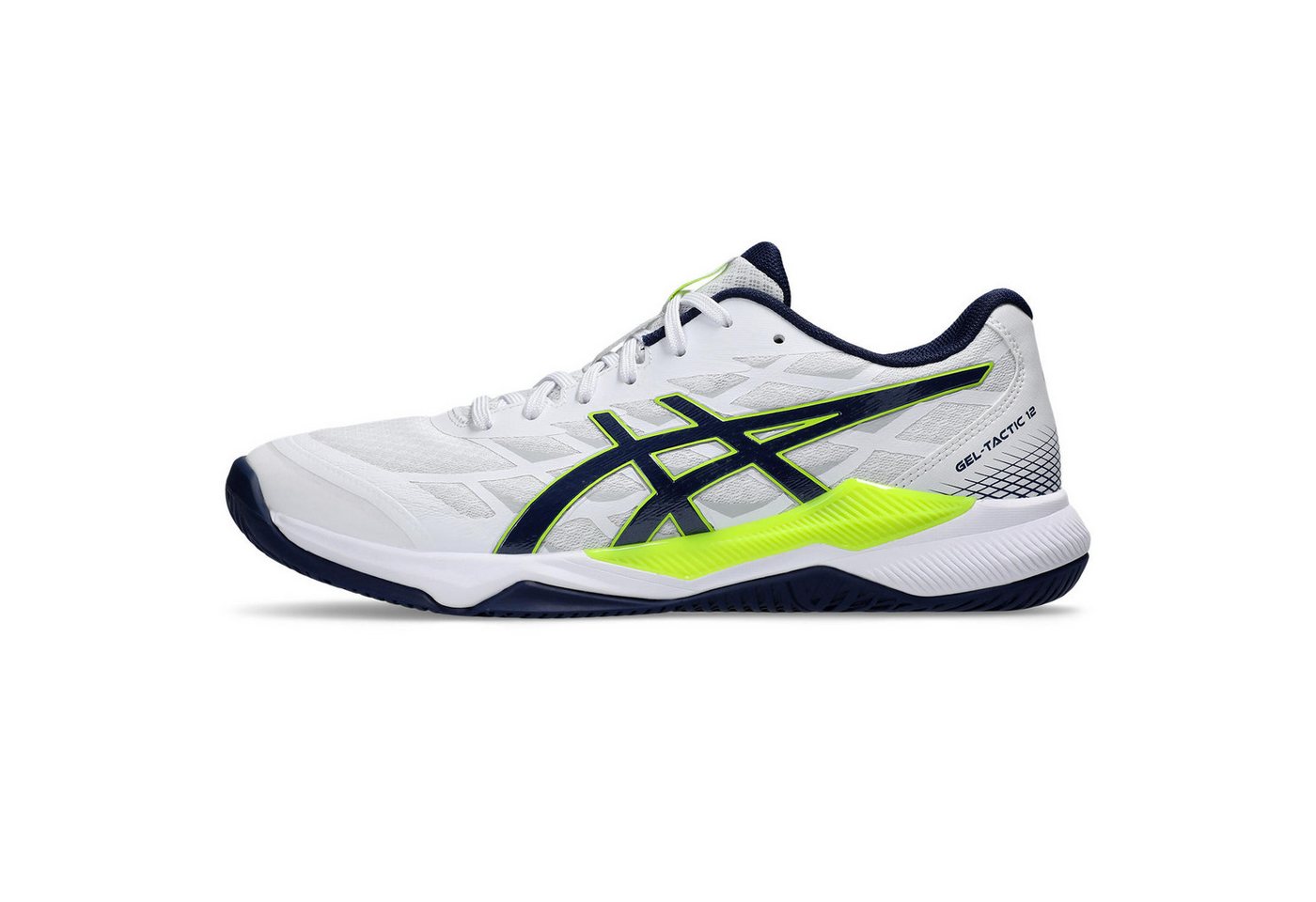 Asics GEL-TACTIC 12 WHITE/PEACOAT Hallenschuh Asics GEL-TACTIC 12 WHITE/PEACOAT Hallenschuh von Asics