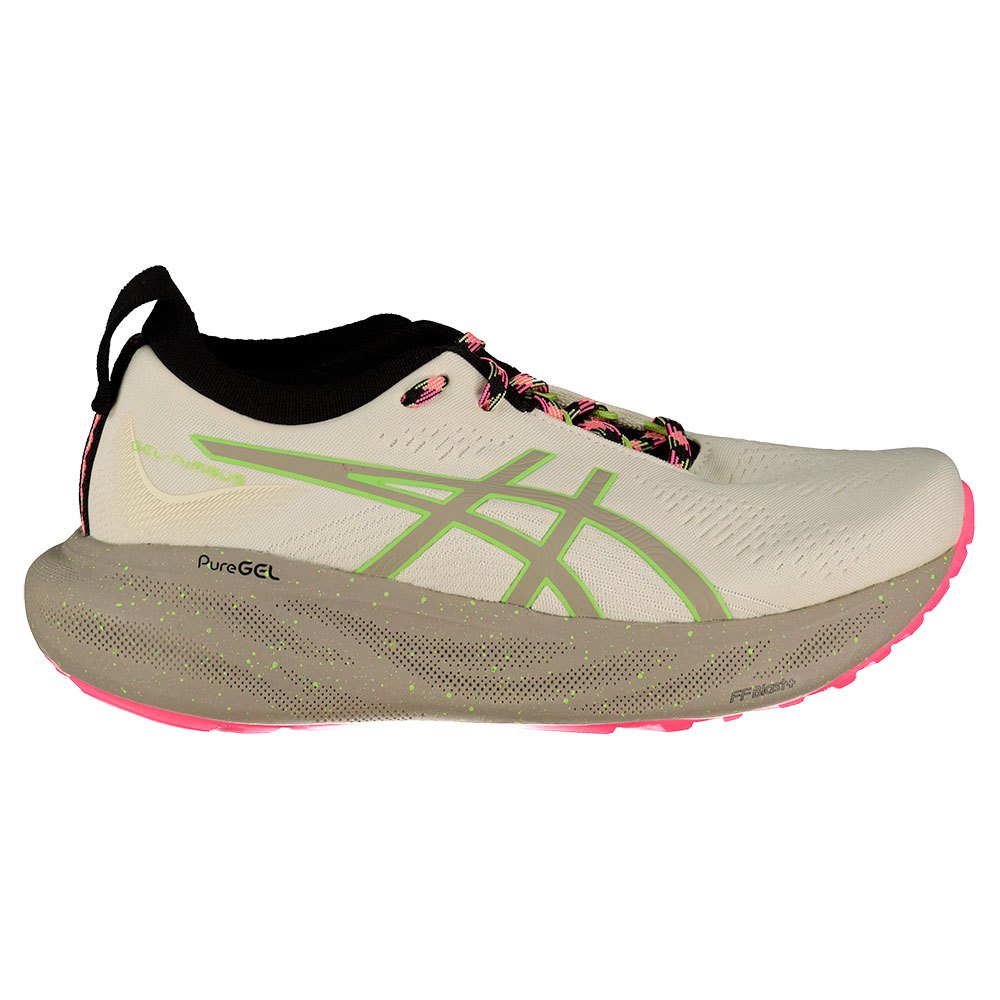 Asics Gel-nimbus 25 Tr Trail Running Shoes Beige EU 39 1/2 Frau von Asics