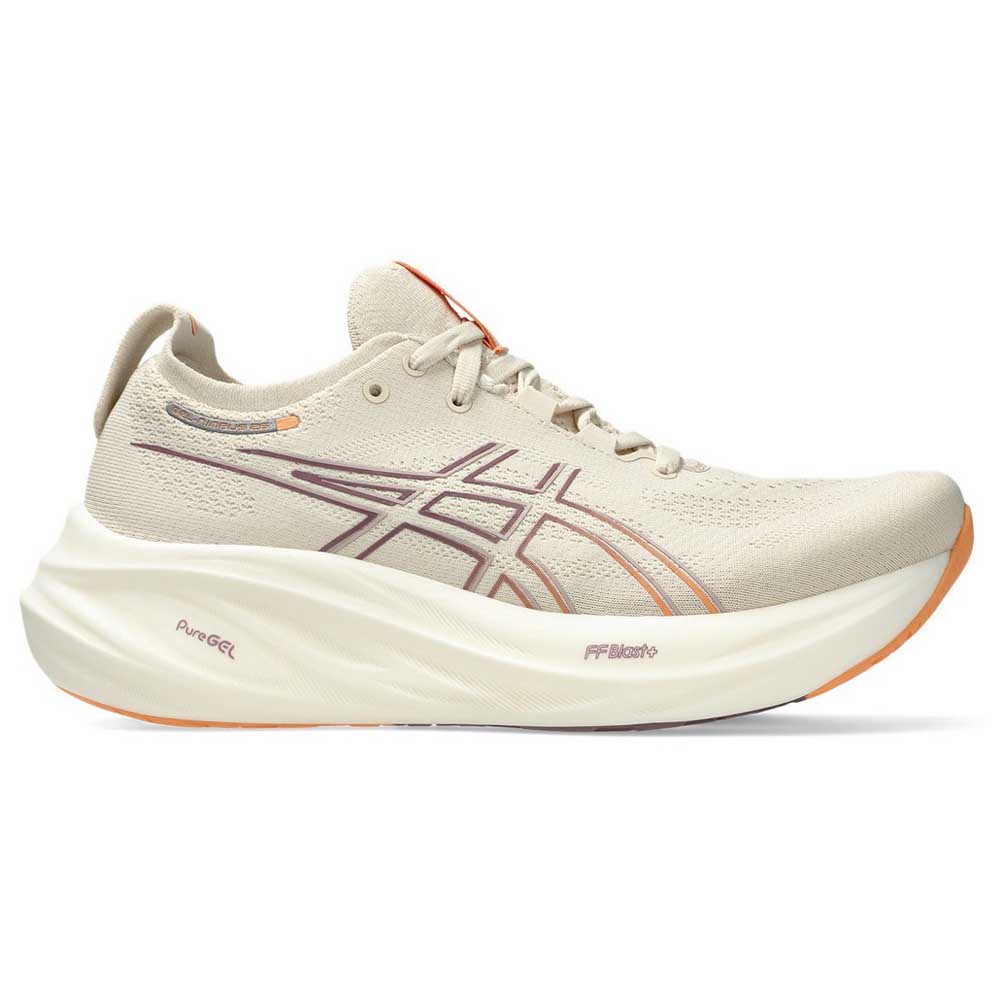 Asics Gel-nimbus 26 Running Shoes Beige EU 39 Frau von Asics