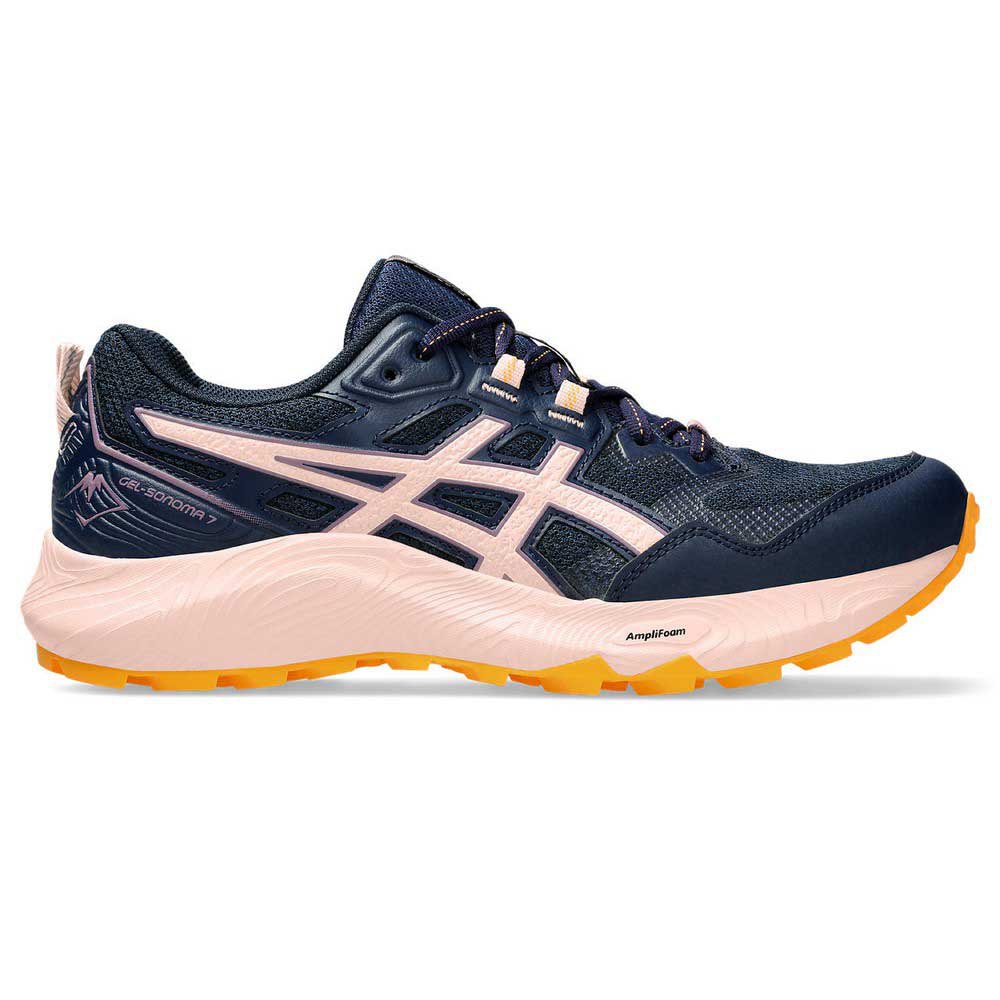 Asics Gel-sonoma 7 Trail Running Shoes Blau,Rosa EU 41 1/2 Frau von Asics