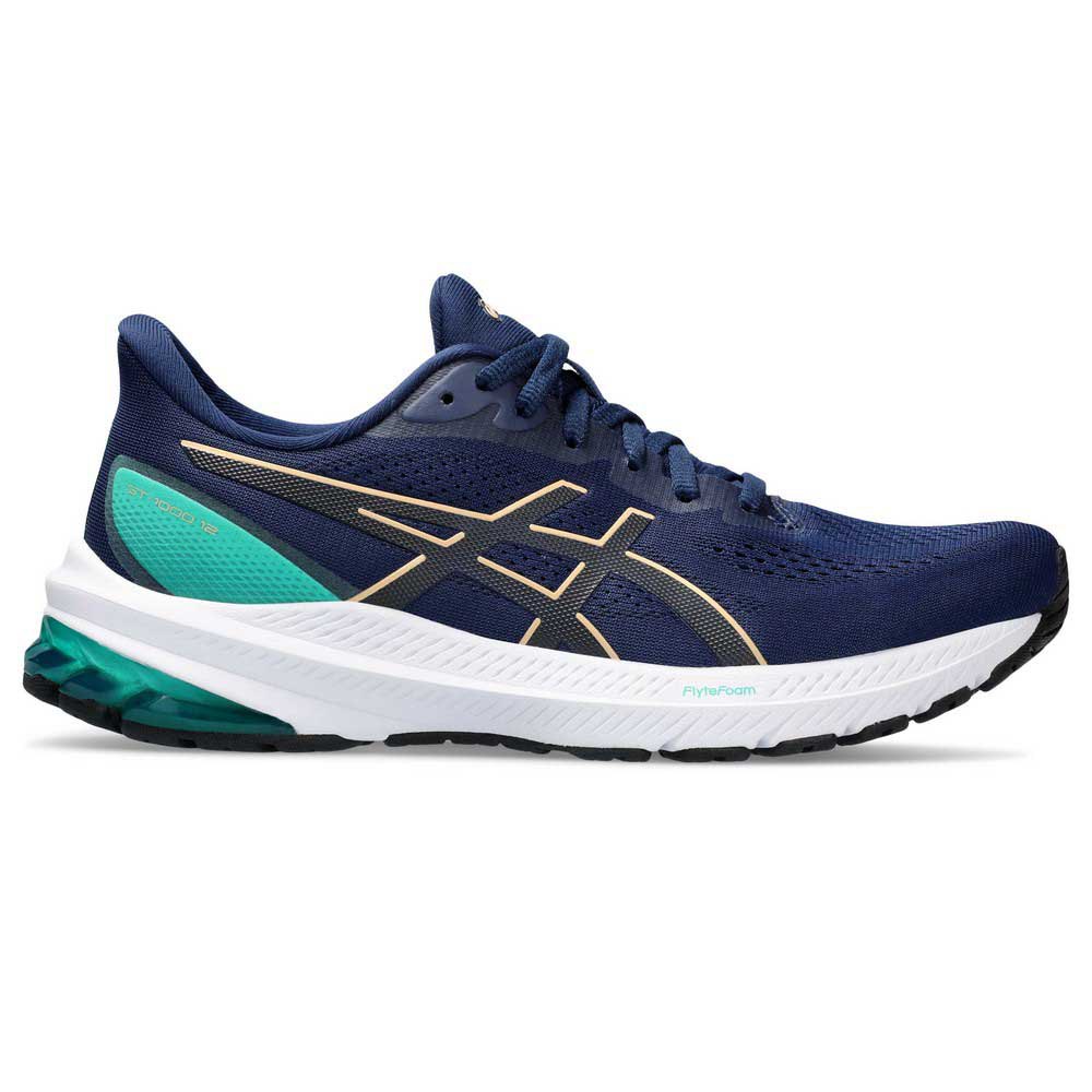 Asics Gt-1000 12 Running Shoes Blau EU 37 1/2 Frau von Asics