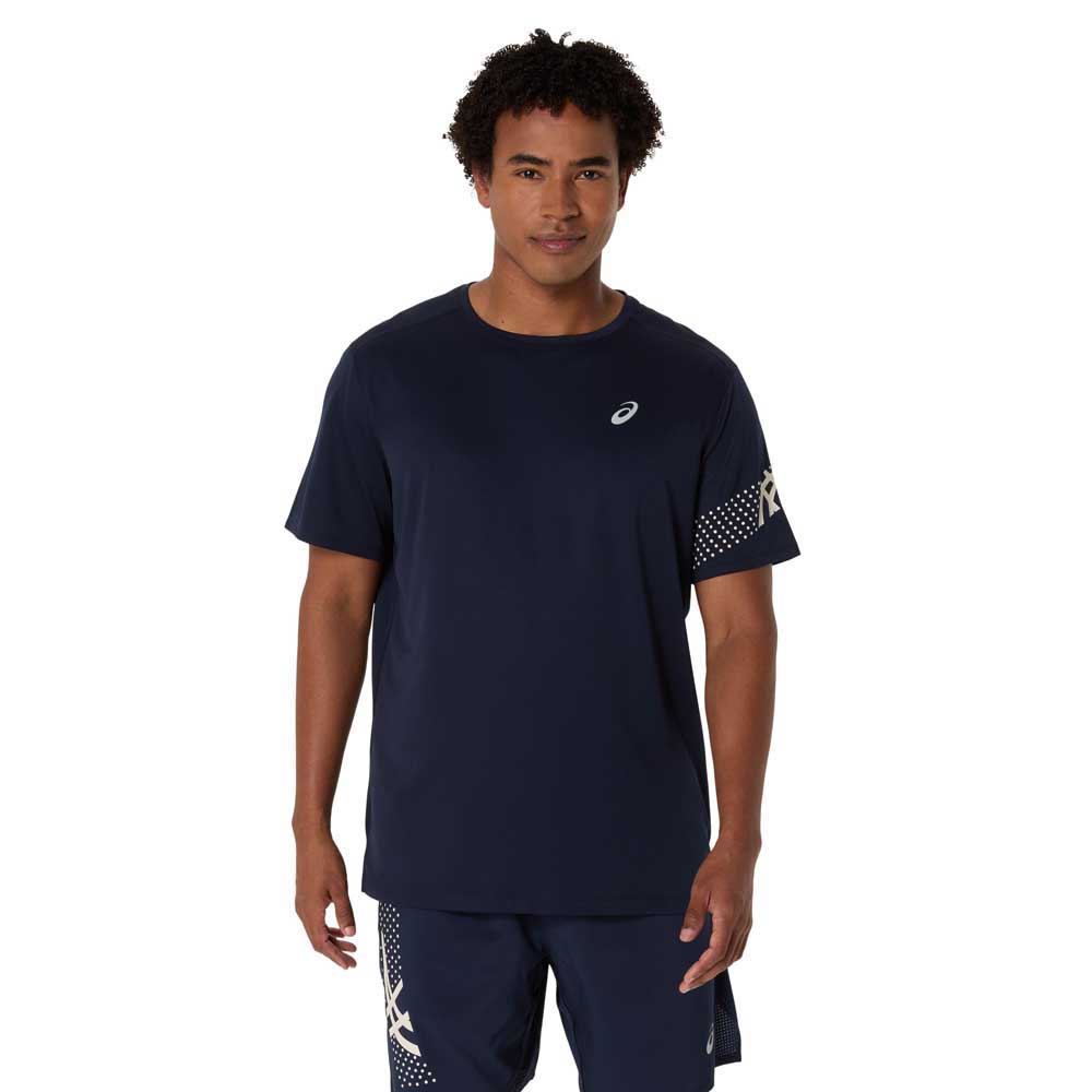 Asics Icon Short Sleeve T-shirt  2XL Mann von Asics