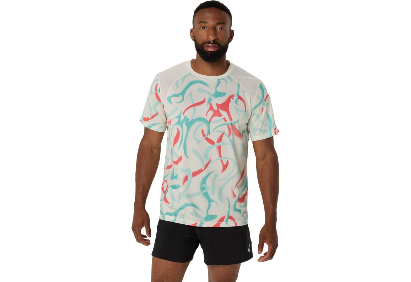 Asics Laufshirt ROAD ALL OVER PRINT SS TOP Asics Laufshirt ROAD ALL OVER PRINT SS TOP von Asics