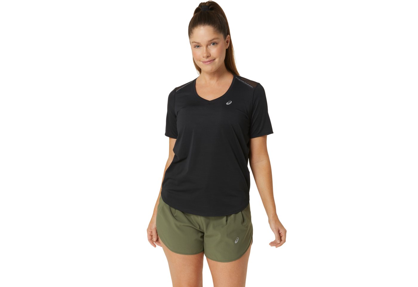 Asics Laufshirt ROAD V-NECK SS TOP Asics Laufshirt ROAD V-NECK SS TOP von Asics