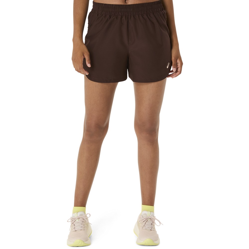 Asics Nagino Run Adjustable 4in Shorts Braun M Frau von Asics